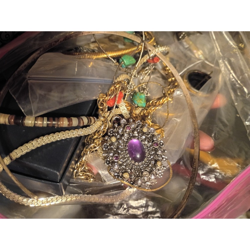 Mixed Jewelry Lot Vtg-monet, Lisner, Sorrelli, Avon, Sterling, 11bs Read 300+Ct